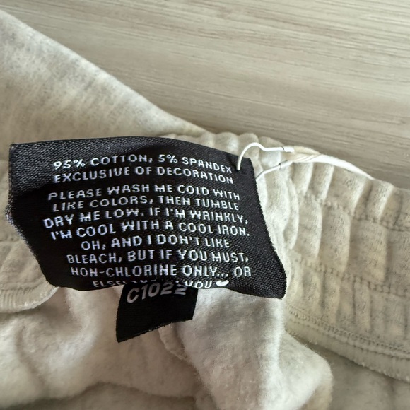 POPFLEX Super Baggy Sweatpants Grey Small NWT IN PACKAGE - Picture 8 of 10